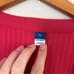 Old Navy Pink Ribbed Cardigan Single Button XL Valentine’s Day Casual Photo 1