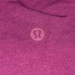 Lululemon Womens Crew Neck High Low Hem Long Raglan Sleeve‎ Top Burgundy Small Red Photo 4