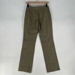 Boston Proper Boston‎ Proper Lightweight Stretch Cotton Seamed Straight Leg Olive Utility Pant Photo 6