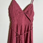 Lulus NWT  Cue the Cuteness Mauve Purple Twist-Front Midi Dress Photo 2