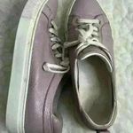M. Gemi The Palestra Purple Leather Lace Up Sneakers Shoes Size 8.5 Photo 0
