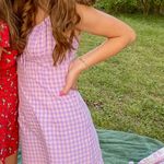Gingham Mini Dress Photo 2