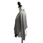 INC International Concepts Women Gray Open Silk Cardigan Sweater Size S modest Photo 2