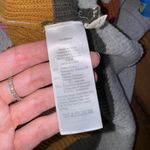 Madewell  Thompson Pocket Pullover Sweater in Rainbow Stripe Size Small Photo 3