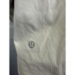 Lululemon  Skirt Womens 6‎ White Zip Pocket Lined Athletic Running Tennis Skort Photo 2