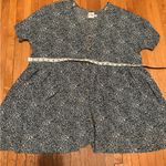 Princess Polly Dark Green Floral Babydoll Mini Dress, Size 4 Photo 1