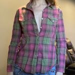 Cruel Girl plaid button up Photo 1