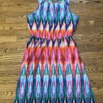 Athleta Martinique Dress Ikat Multi Color Photo 0