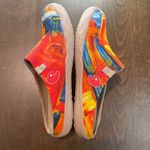 UIN Color Zone Malaga Shoes Women's Size 8.5 Slip On Comfort Wearable Art Red Photo 2