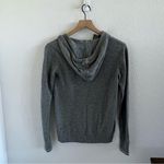 Lululemon Wool Blend Gray Front Zip Hooded Sweatshirt Sweater 4 Photo 4