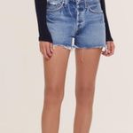AGOLDE  Parker Cut Off Short Size 26 Organic Cotton Button Fly High Rise Rigid Photo 0