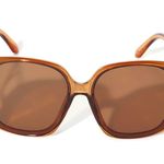 Brown Square Frame Sunglasses Photo 1