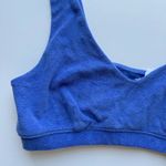 Aerie NEW  Offline Terry Recharge Least Support Bra Blue Size Large L Photo 2