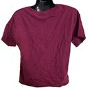 PINK - Victoria's Secret PINK burgundy tee top shirt short sleeve women’s small Photo 5