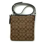 Coach Mini Rowan File Bag Crossbody Purse In Signature Canvas Khaki Sage CF340 Photo 1