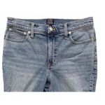J.Crew Women's Mid Rise Flare Cropped Denim Jeans Size 29 Small Blue Streetwear Photo 3