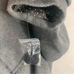 Sam Edelman Double Breasted Wool Blend Coat Lapel Charcoal Gray Size 12 Photo 12