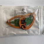 Western ethnic style cactus hollow water drop dangle wooden‎ earrings Tan Photo 8