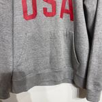 Team USA Gray Fleece Olympics National Team Pullover Hoodie Sz L Size L Photo 3