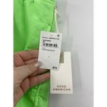 Good American Sweatpants Womens 7 4XL Pants Boyfriend Neon Green Cotton NWT Photo 5