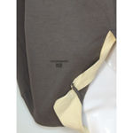 ZARA  Brown & Cream Polo Shirt Women's Small Oversized Cotton Contrast Collar Photo 2