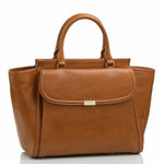 Brahmin $445 Vintage  Taylor Lyla Satchel Briefcase Hand Bag Purse Leather Caramel Brown #Professor #Lawyer #Academia #90s Measurement in pics Great condition Photo 0