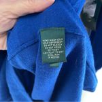 Ralph Lauren Lauren Royal Blue 100% Merino Wool V-Neck Sweater Dress NWT Size PL Photo 3