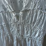 ZARA  Bloggers Favorite White Eyelet Long Sleeve Mini Dress Corset Small 2786/972 Photo 6