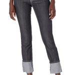 prAna Women's Slim Jeans Size 10 Black Denim Mid-Rise Stretchy Photo 0