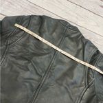 Zadig & Voltaire  Cafe Racer Moto Leather Jacket Black Wolf Size Small Unisex Photo 7