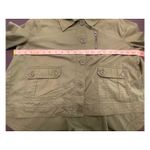 Jack by BB Dakota Olive Utility Jacket Women’s Medium Minimalist Military Casual Photo 4
