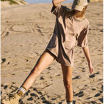 Free People NWT  Beach Hot Shot Tee Romper Sz M Photo 6