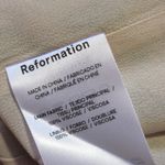 Reformation NWT Tiffie Midi in Bobcat Animal Print Lace Trim Dress 6 Photo 5