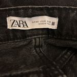 ZARA Black Distressed Jeans Size 8 Photo 4