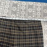 J. Jill Ponte Slim Leg Plants Plaid Black And Tan‎ Pull On Size Large Petite Photo 7