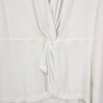  White Blouse Free People White Top Size XS White T-Shirt Photo 2