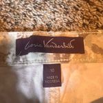 Gloria Vanderbilt  Amanda Floral Print Pants Women's Size 10 Beige Casual Photo 1