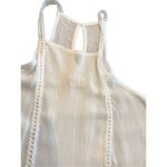 Hollister white Ruffle Hem mini Dress size S Photo 3