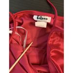 Taboo Y2K 90s  Mini Party Bodycon Red‎ Dress Small Bling Rhinestones Bubble Hem Photo 6