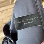 SOYACONCEPT Women's Black Ruffle Midi Dress Size M Casual Black Size M Photo 4