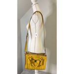 Betsey Johnson Satchel Crossbody Yellow Bag Shoulder Purse Photo 10