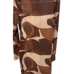 SheIn  sheer brown long sleeve dress size 0x Photo 2