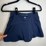 Athleta | Mixer SoHo Blue Skorts with Performance Fabric and Tiered Design Photo 2