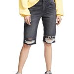 Hudson Jeans Hudson Sloane Long Cut-Off Distressed Shorts NWT Photo 3