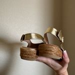 Eric Michael Eric‎ Michael Gold Pointed Flats Size 9 womens Photo 3