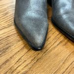 Donald J Pliner | Pewter Tumbled Brush Off Western Cowgirl Boots Size 7.5 Silver Photo 11