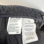 AG Adriano Goldschmied Adriano Goldschmied Chrissy Bermuda Raw Hem Jean Shorts Dark Wash Black Size 26 Photo 5