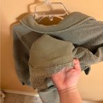 Free People Ruby Shacket in Jaded Green Photo 7