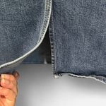 Anthropologie Pilcro Denim Knee Length Skirt Classic 90s Minimalist Preppy Photo 3