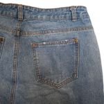 Chelsea and Violet Womens 31 Distressed Straight Leg Ankle Jeans Photo 6